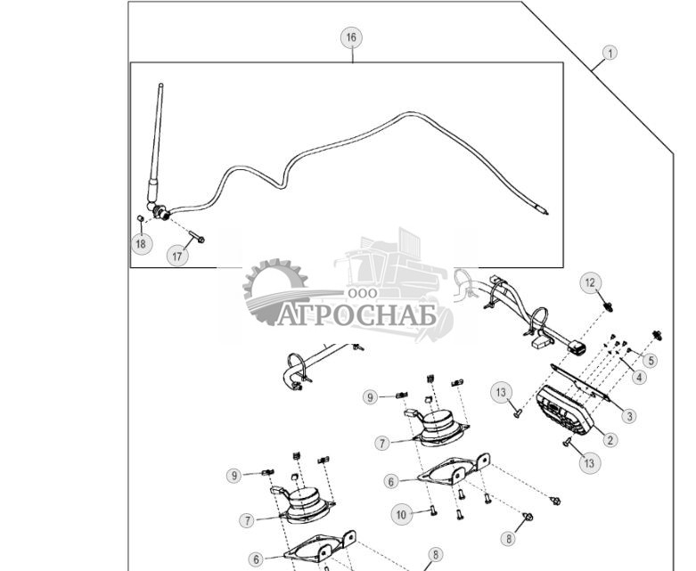 Радиоприемник, комплект антенны  громкоговорителей - ST57963 124.jpg